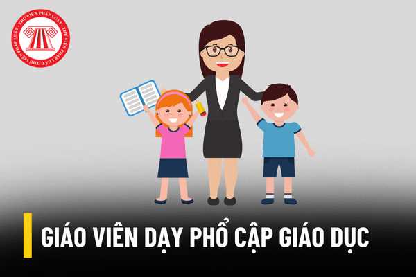 Giáo viên dạy phổ cập giáo dục