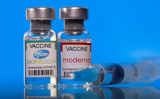 Bộ Y tế: Tiêm mũi 1 vắc xin Moderna có thể tiêm mũi 2 Pfizer