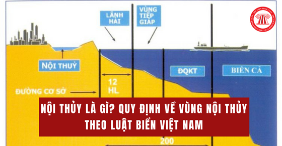 Nội thủy là gì? Quy tấp tểnh về vùng nội thủy theo đuổi Luật Biển Việt Nam