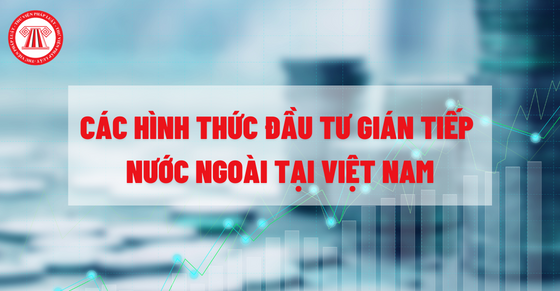 Các hình thức đầu tư gián tiếp nước ngoài tại Việt Nam