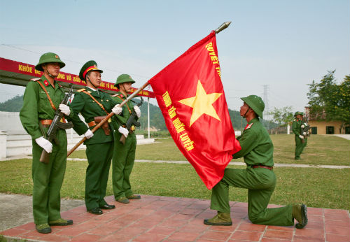 10 tiếng thề bồi danh dự của quân nhân nhập Quân team dân chúng Việt Nam
