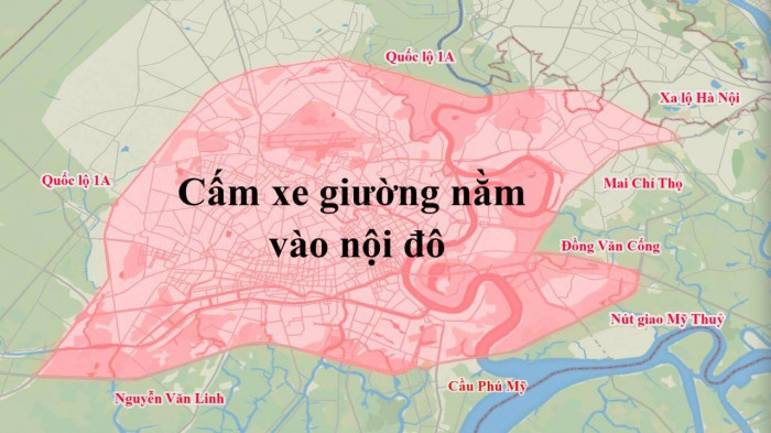 Từ 10/1/2023, thành phố Hồ Chí Minh cấm xe giường nằm vào nội đô