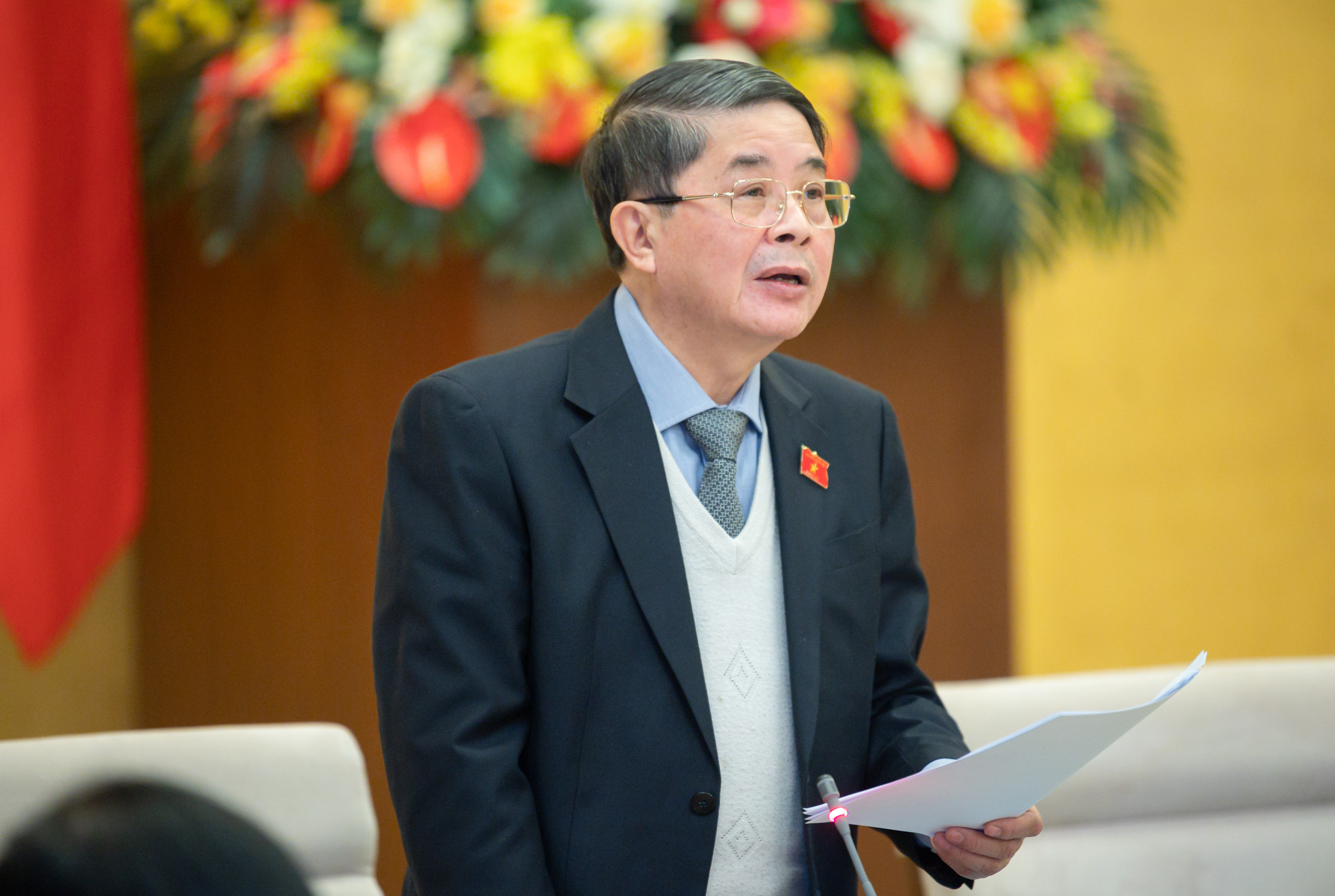 Phó Chủ tịch Quốc hội Nguyễn Đức Hải kết luận nội dung phiên họp