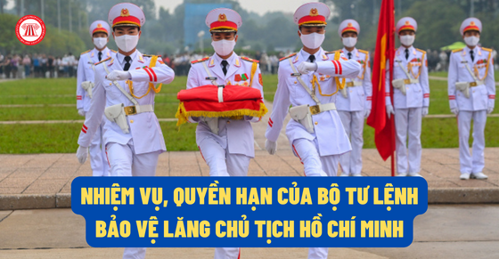 Nhiệm vụ, quyền hạn của Bộ Tư lệnh Bảo vệ Lăng Chủ tịch Hồ Chí Minh