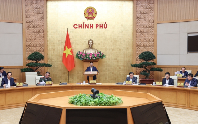 Thủ tướng Phạm Minh Chính chủ trì phiên họp Chính phủ thường kỳ tháng 2/2023
