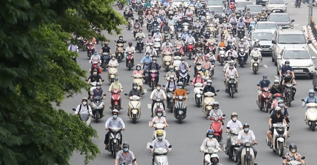 Hà Nội dự kiến dừng hoạt động xe máy tại các quận vào năm 2030