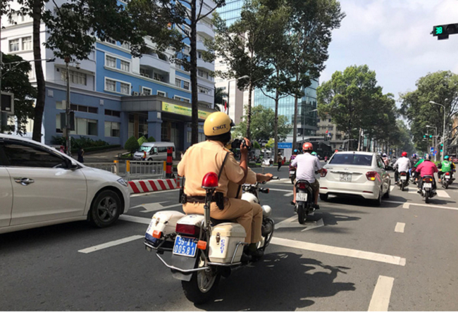 Nội dung tuần tra, kiểm soát giao thông đường bộ của Cảnh sát giao thông