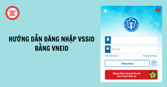 Hướng dẫn đăng nhập VssID bằng tài khoản định danh điện tử (VNeID) 