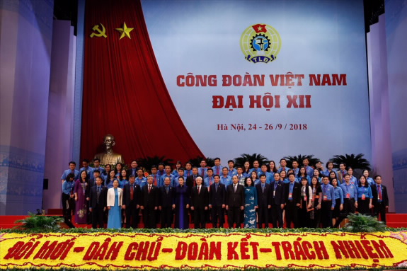 Những mục tiêu của 12 kỳ Đại hội Công đoàn Việt Nam