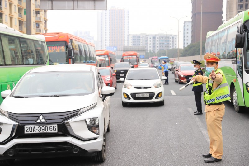 Hướng dẫn phân luồng giao thông dịp Tết Nguyên đán 2024 tại Hà Nội 
