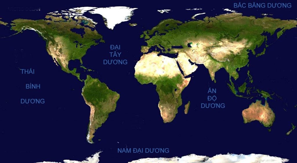 Thế giới có bao nhiêu châu lục? Và Việt Nam nằm ở châu lục nào?