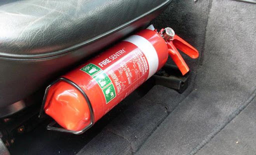 Loại xe ô tô nào phải trang bị bình chữa cháy trên xe? 