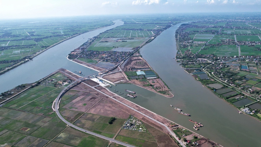 Công trình kênh đào nối sông Đáy và sông Ninh Cơ (tỉnh Nam Định)