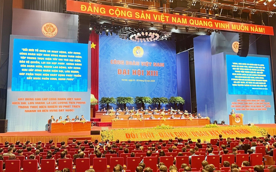 Tải về toàn văn Nghị quyết Đại hội Công đoàn Việt Nam lần thứ XIII