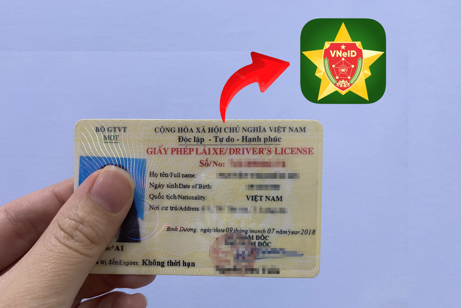 Cách tích hợp giấy phép lái xe vào VNeID (Phiên bản mới nhất)