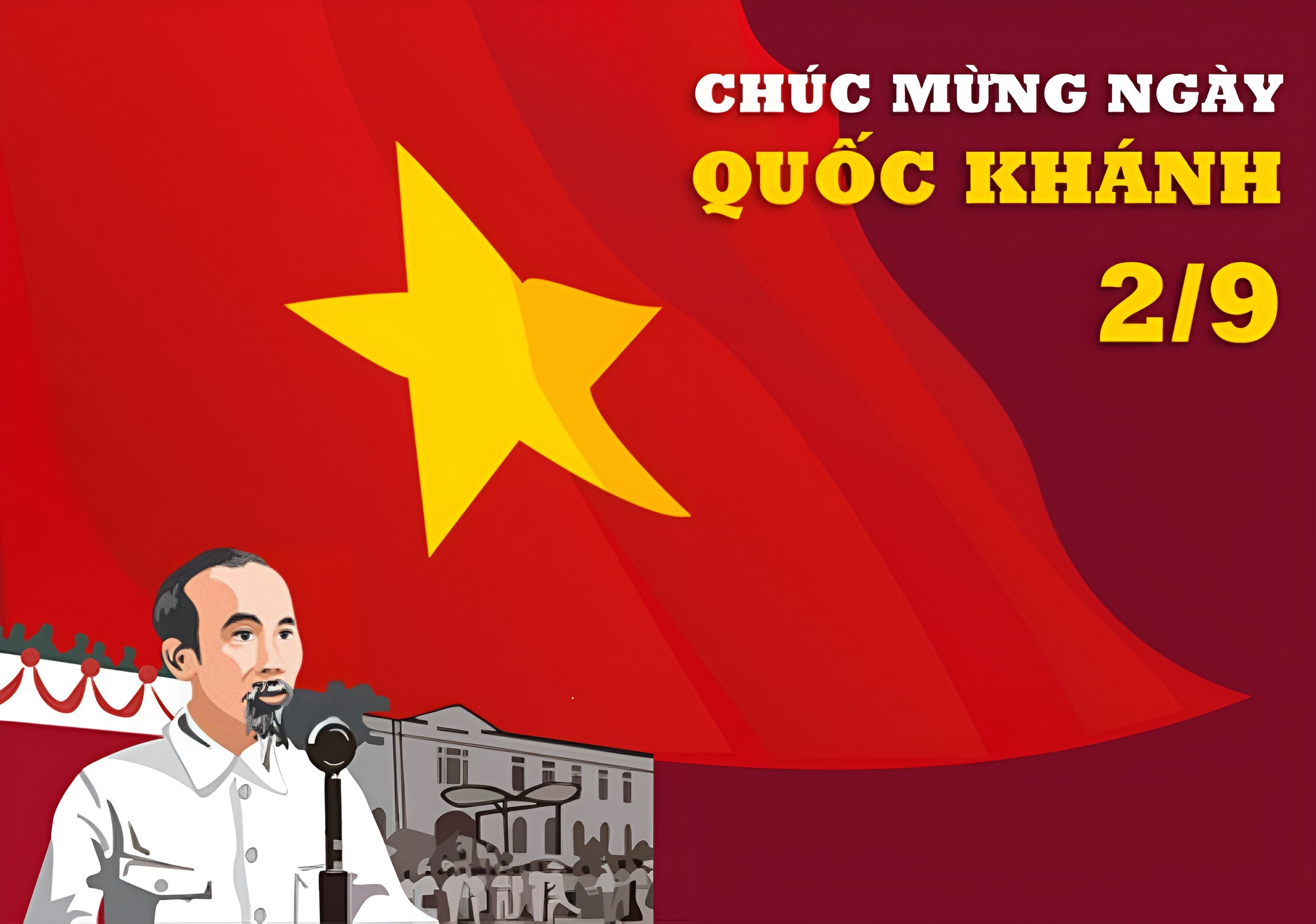 Mẫu thông báo nghỉ lễ Quốc khánh 2/9 năm 2024 chi tiết nhất