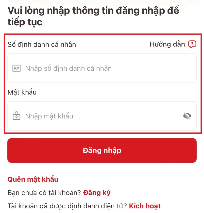 Số định danh cá nhân trên VNeID là gì?