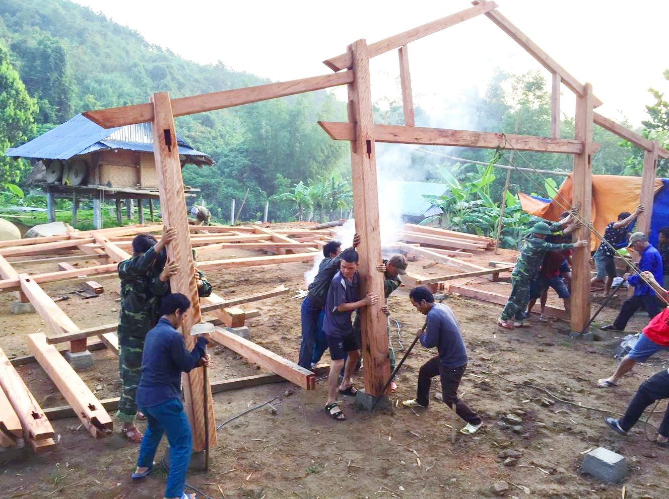 Tiêu chí thi đua Chung tay xóa nhà tạm, nhà dột nát 