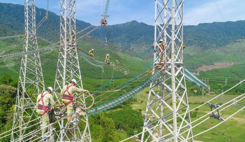 9 tỉnh tổ chức lễ khánh thành trực tuyến đường dây 500kV mạch 3 Quảng Trạch - Phố Nối