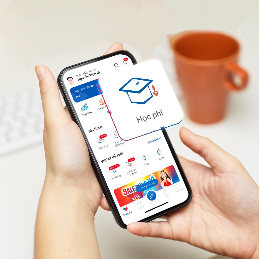 Hướng dẫn thanh toán học phí qua MISA trên app ngân hàng