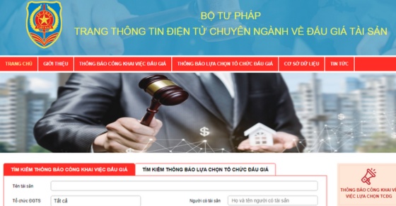 Đề xuất mức thu chi phí đăng tải và sử dụng phần mềm đấu giá trực tuyến trên Cổng Đấu giá tài sản quốc gia