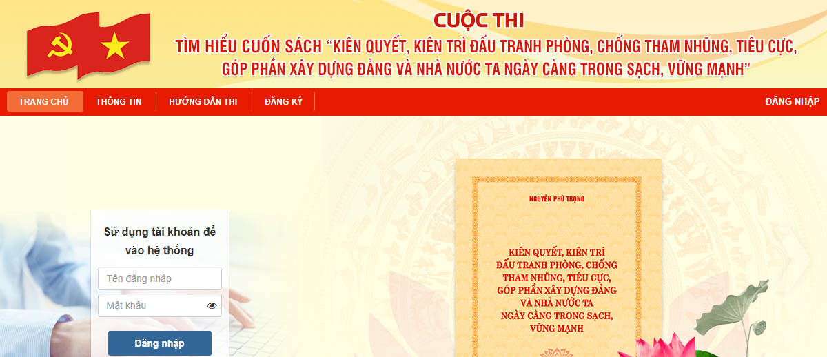 Đáp án tuần 1 Cuộc thi tìm hiểu Cuốn sách về phòng chống tham nhũng của cố Tổng Bí thư Nguyễn Phú Trọng tỉnh Quảng Nam