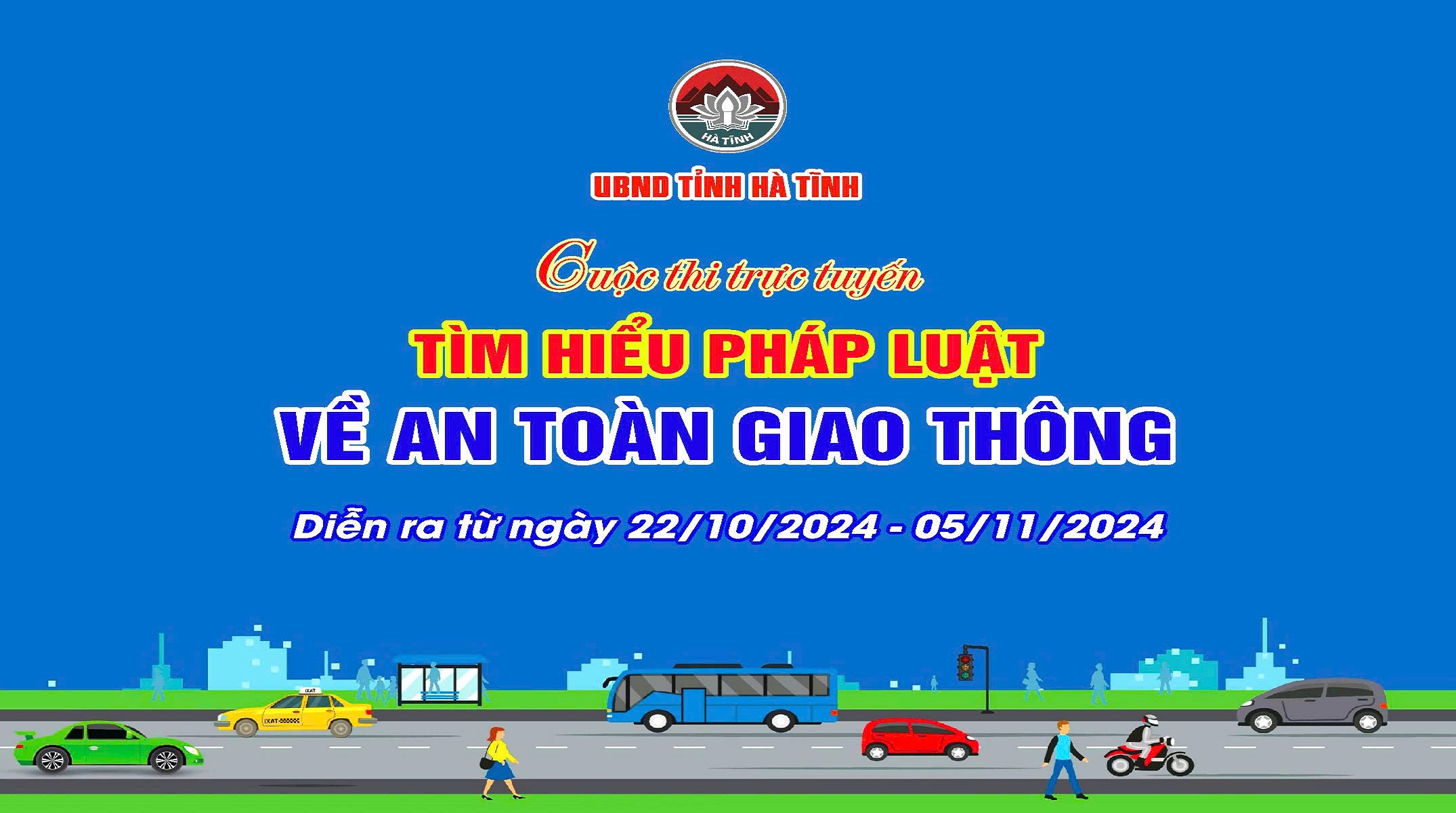 Câu hỏi kèm đáp án Cuộc thi trực tuyến Tìm hiểu pháp luật về an toàn giao thông tỉnh Hà Tĩnh