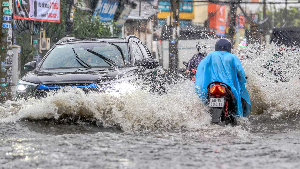 Các tỉnh thành nào sẽ có mưa lớn do ảnh hưởng của bão số 6 (bão Trà Mi)?