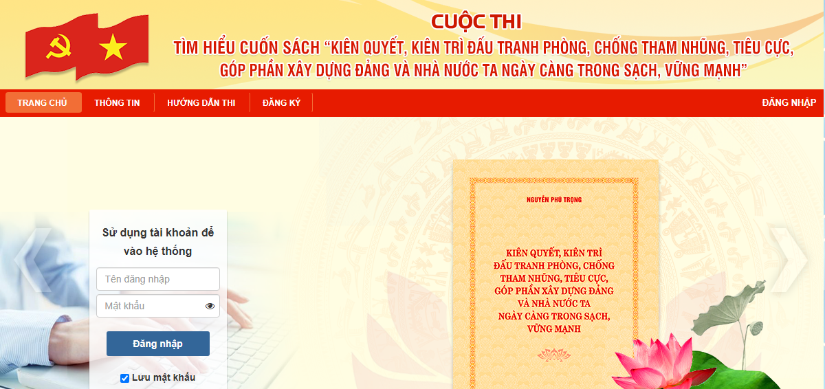 Đáp án tuần 2 Cuộc thi tìm hiểu Cuốn sách về phòng chống tham nhũng của cố Tổng Bí thư Nguyễn Phú Trọng tỉnh Quảng Nam