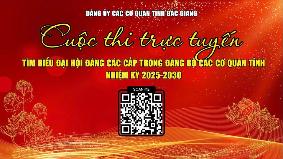 Đáp án Cuộc thi Tìm hiểu Đại hội đảng các cấp trong Đảng bộ Các cơ quan tỉnh, nhiệm kỳ 2025-2030 tỉnh Bắc Giang