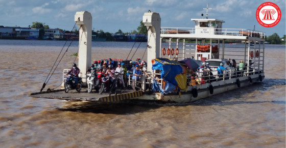 12 đối tượng được miễn thu tiền dịch vụ sử dụng phà được đầu tư từ nguồn vốn ngân sách Nhà nước từ 01/01/2025