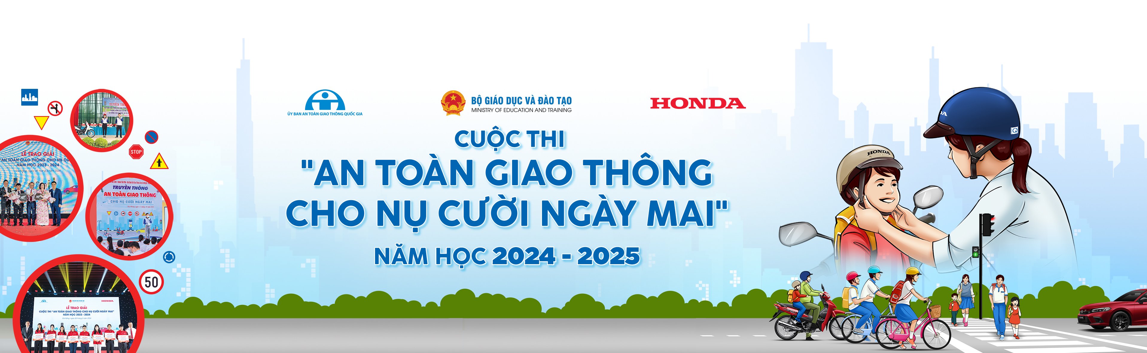 Link nộp bài Cuộc thi An toàn giao thông cho nụ cười ngày mai năm học 2024-2025