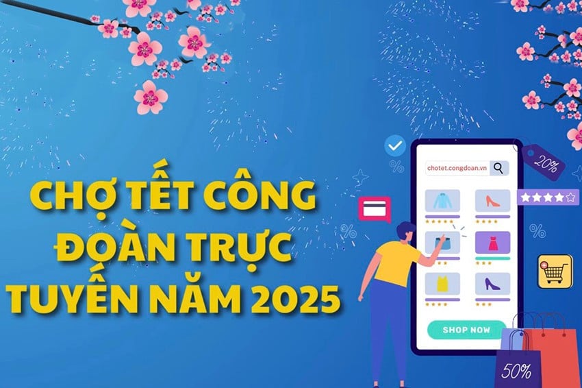 Link mua hàng Chợ Tết Công đoàn 2025 trực tuyến