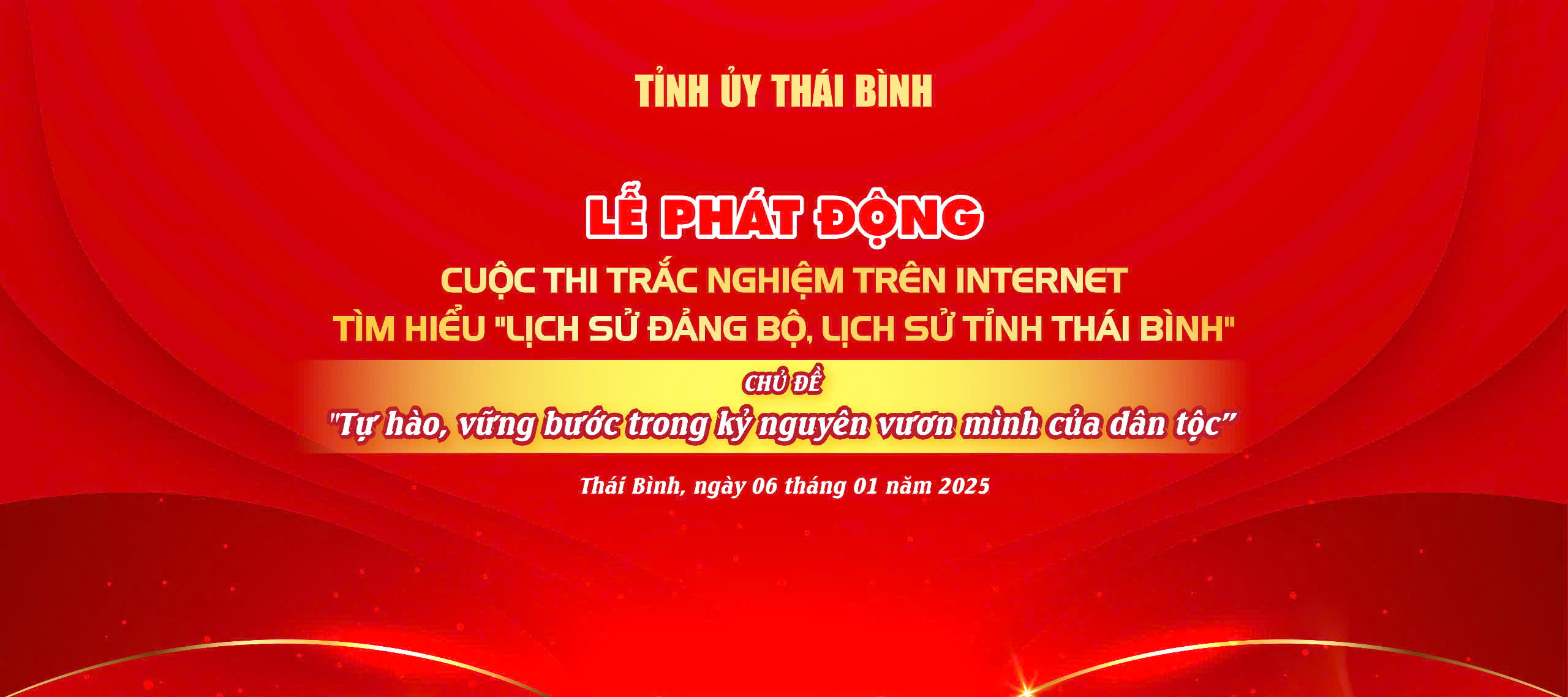 Đáp án tuần 2 Cuộc thi tìm hiểu Lịch sử Đảng bộ, lịch sử tỉnh Thái Bình năm 2025