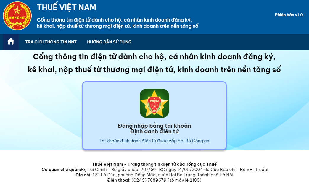 Hướng dẫn đăng ký thuế, kê khai, nộp thuế online