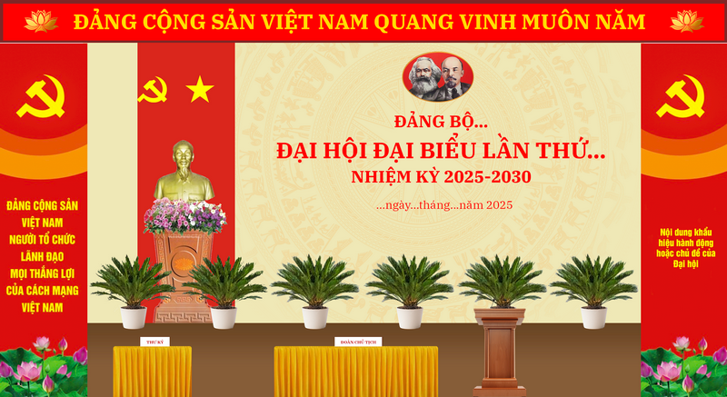 Sáp nhập xã: Hoàn thành tổ chức Đại hội đại biểu đảng bộ xã, phường, đặc khu nhiệm kỳ 2025 - 2030 trước 31/8/2025 