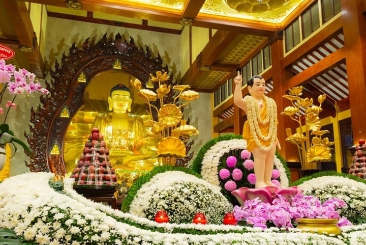 Đại lễ phật Đản tổ chức vào ngày mấy âm lịch? Nội dung lễ Phật Đản 2025 (Hình ảnh từ Internet)