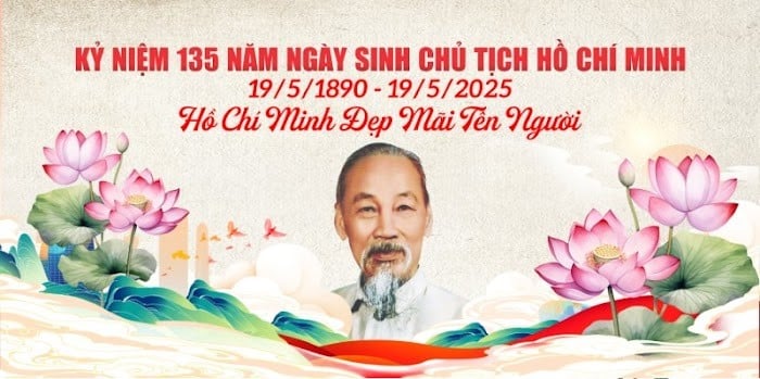 Hướng dẫn tuyên truyền kỷ niệm 135 năm Ngày sinh Chủ tịch Hồ Chí Minh (19/5/1890 - 19/5/2025)
