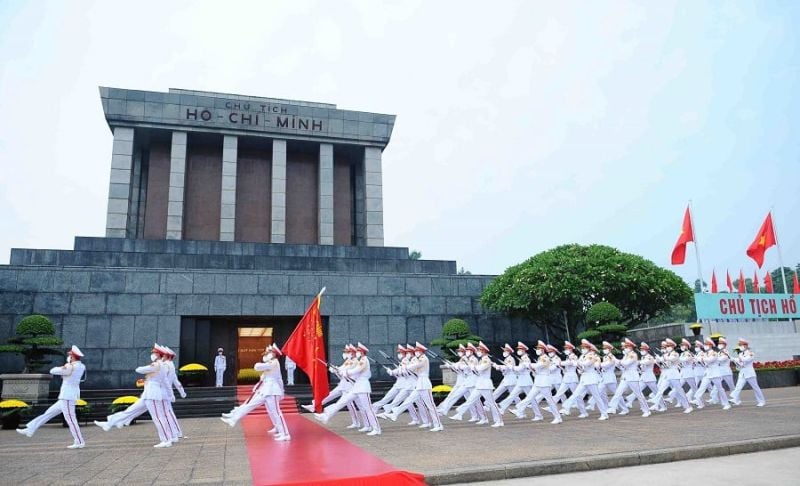 Thời gian tổ chức lễ viếng Chủ tịch Hồ Chí Minh hằng tuần từ ngày 19/5/2025