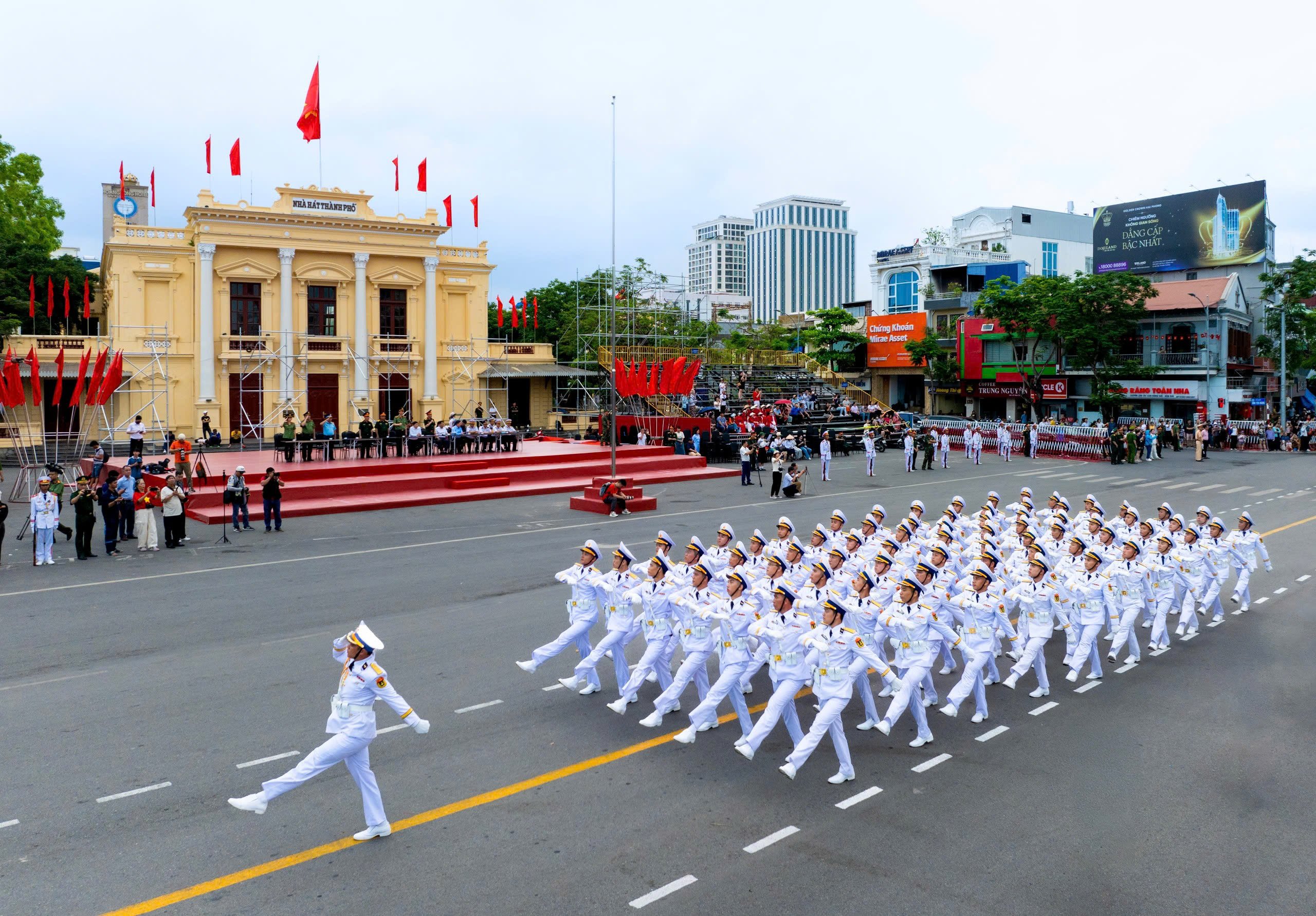 Thời gian bắt đầu diễu binh Hải Phòng ngày 11/5/2025 kỷ niệm 70 năm Ngày giải phóng Hải Phòng