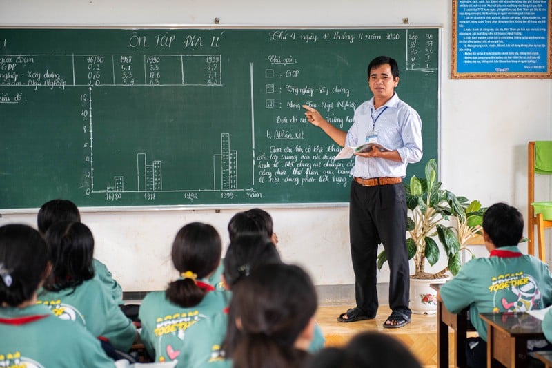 Sẽ điều chuyển giáo viên từ nơi thừa sang nơi thiếu (Hình ảnh từ Internet)