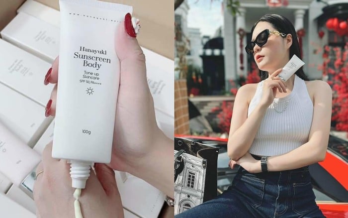 Đình chỉ lưu hành và thu hồi mỹ phẩm Hanayuki Sunscreen Body theo Công văn 1361/QLD-MP