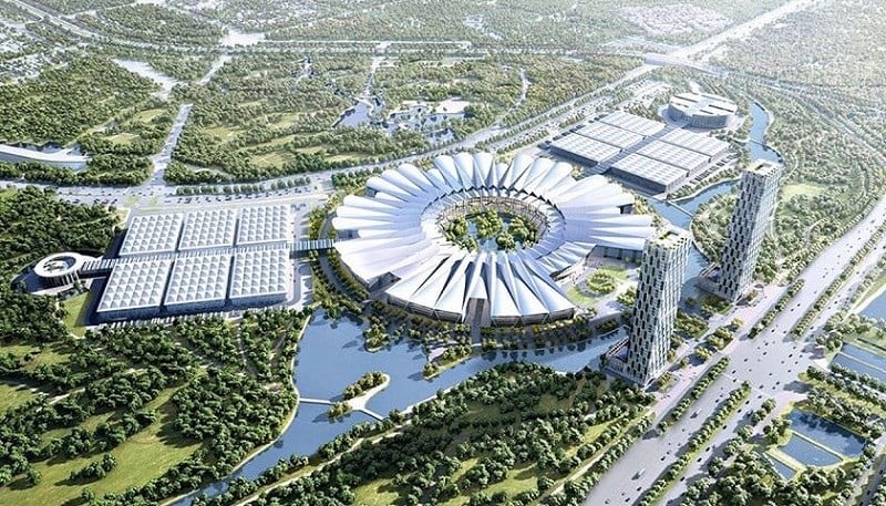 Trung tâm Hội chợ Triển lãm 80 năm Ngày Quốc khánh hoàn thành trong tháng 7/2025