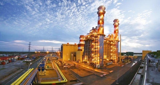 Khung giá phát điện nhà máy tua bin khí chu trình hỗn hợp sử dụng khí thiên nhiên hóa lỏng năm 2025