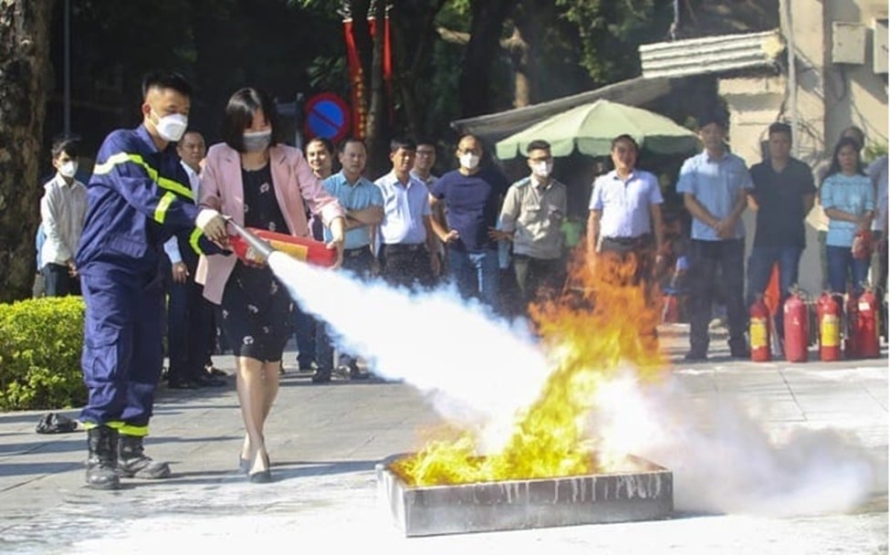 Tăng mức phạt hơn 04 lần không tổ chức thực tập phương án chữa cháy từ 01/7/2025