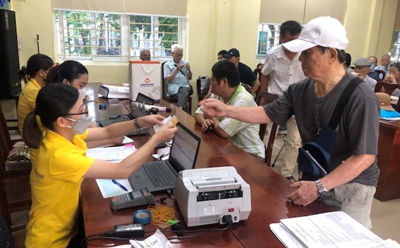 Mức lương hưu thấp nhất hằng tháng từ ngày 01/7/2025