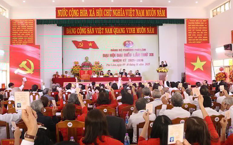 Quy trình tổ chức đại hội đảng bộ từ ngày 09/6/2025 (Hướng dẫn 06-HD/TW)