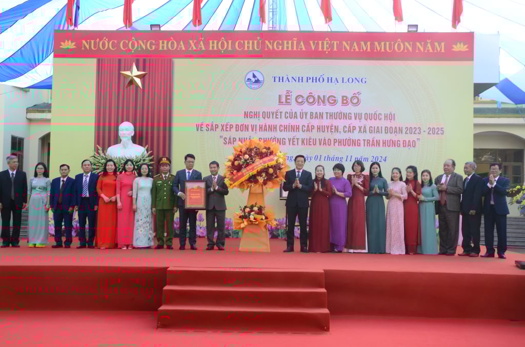 Thời gian tổ chức Lễ công bố Nghị quyết sáp nhập xã, phường và đặc khu