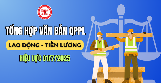 Tổng hợp văn bản pháp luật về lao động – tiền lương có hiệu lực từ 01/07/2025