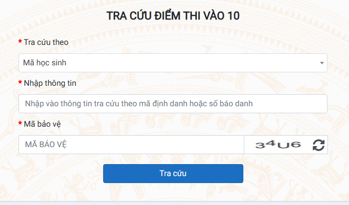 Link tra cứu điểm thi vào lớp 10 tại Hà Nội năm học 2025-2026